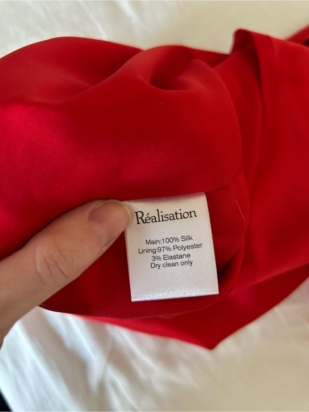 Realisation Par Red Spaghetti-Strap Mini Dress - Picture 3 of 7